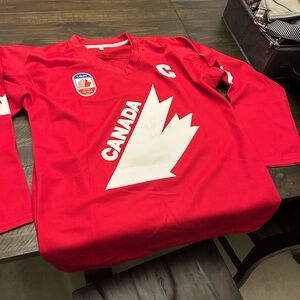 Red Canada Hockey Jersey